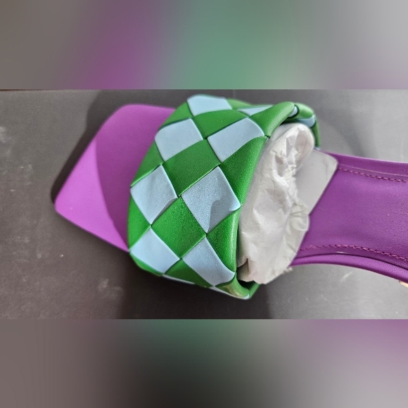 Mark Fisher Woven Heeled Sandals - Picture 3 of 6